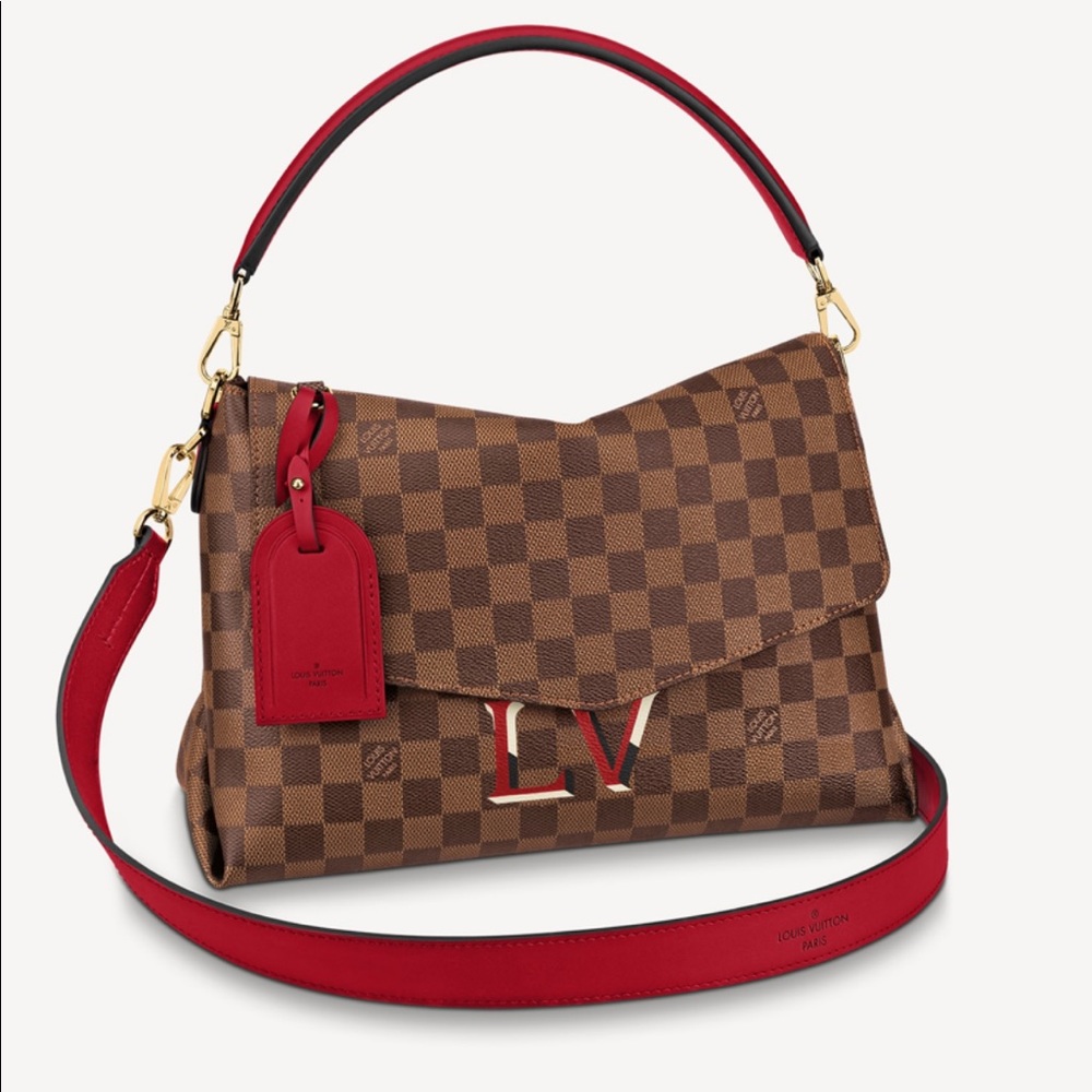 Louis Vuitton BEAUBOURG MM, Scarlet